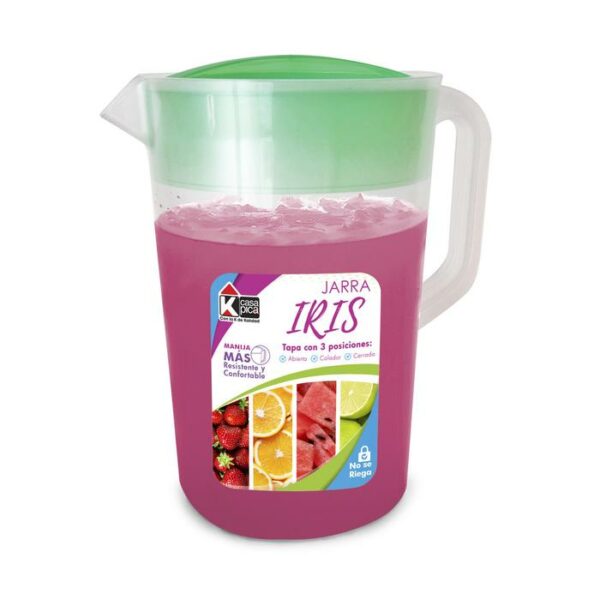 Iris 0.5Gallon Jug With Green Lid