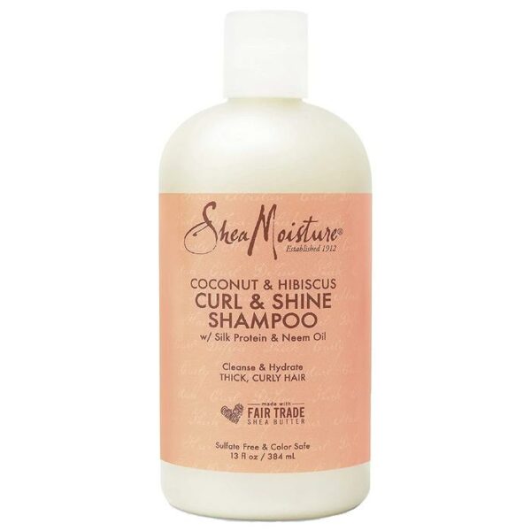 Shea Moisture Coconut & Hibiscus Shampoo 8 Oz Curl