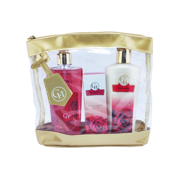 Body Mist Red On Red Gift Bag Trio