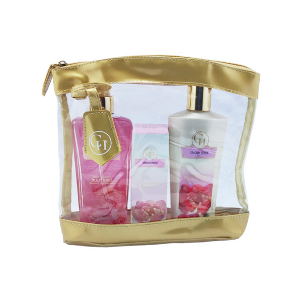 Body Mist Snow Rose Gift Bag Trio