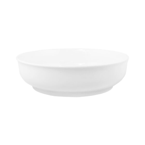 10" Baker White Serving Bowl