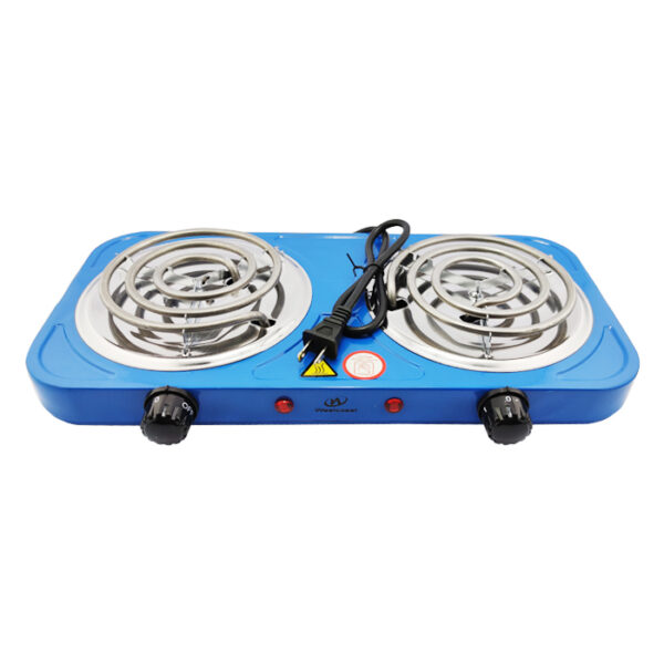 Westcoast Stove Double Burner Blue 2000 Watts