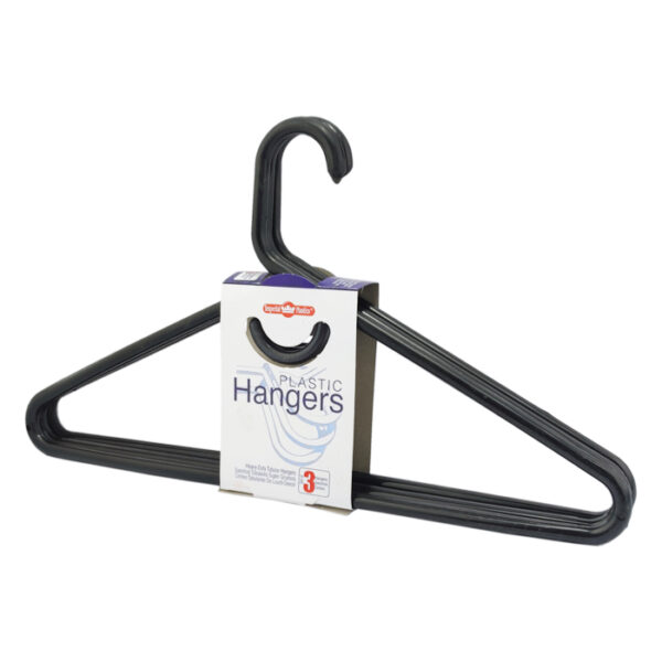 Imperial Set Of 3 Plastic Hangers