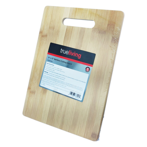 Curtting Board Bamboo 9x12" Shrinkwrapped