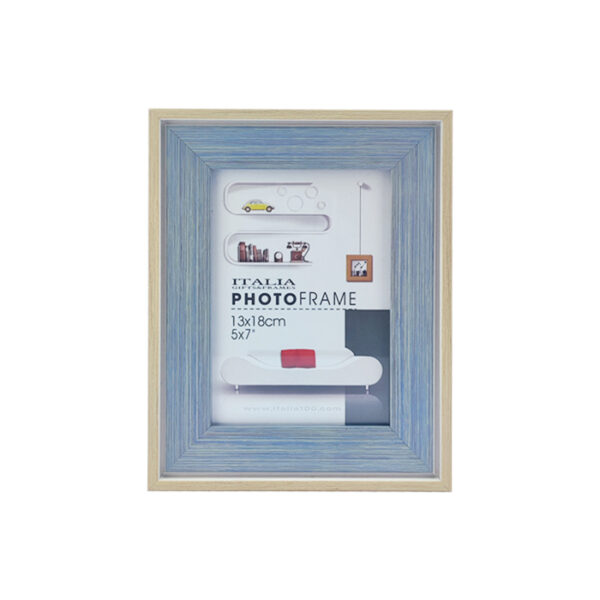 5x7" Wood Photo Frame Two Ton Green