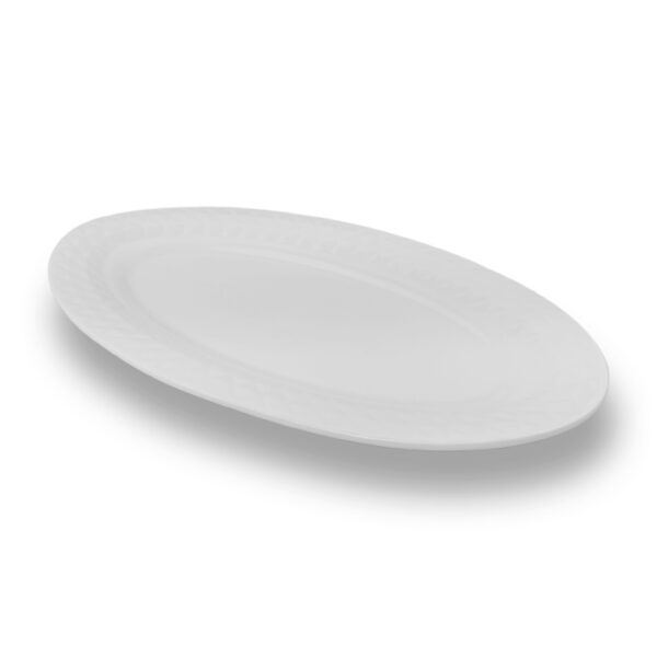 Trendy Oval Plate 16"