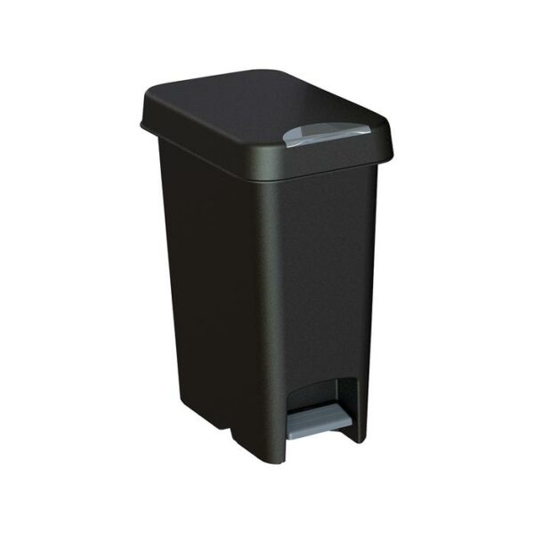 Casa Pica Trash Can With Pedal 5 Gallon Black