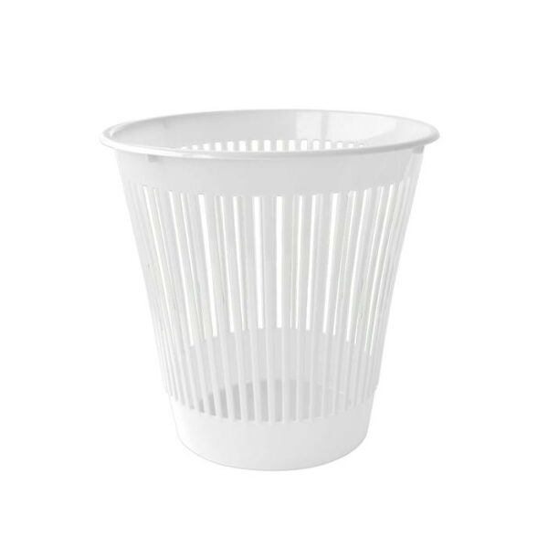 Casa Pica Waste Basket 1.3 Gallon White