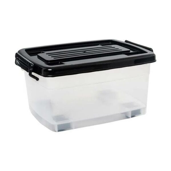 Casa Pica Med Mobile Container Black With Wheels