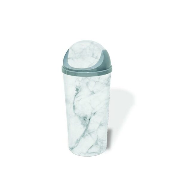 Casa Pica Eleganza Trash Can Grey 2 Gallons