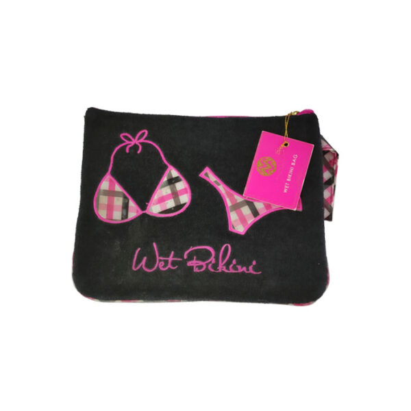 Terry clothes bikini wet bag