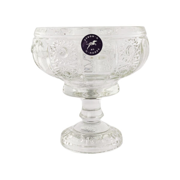 G-Horse glass fruit bowl