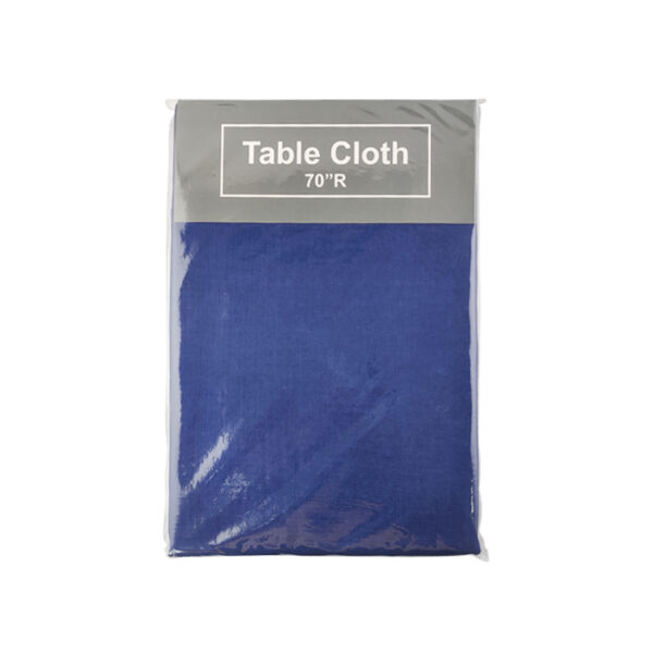 Tablecloth Round 70" Navy Blue