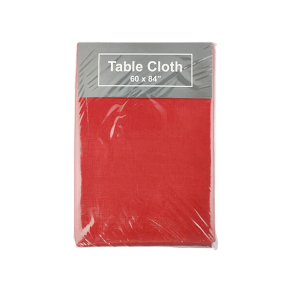 Tablecloth Rectangular 60x84" Red