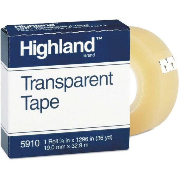 Highland Transparent Tape 3/4''