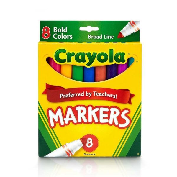 Crayola Marker Bold 8 Count