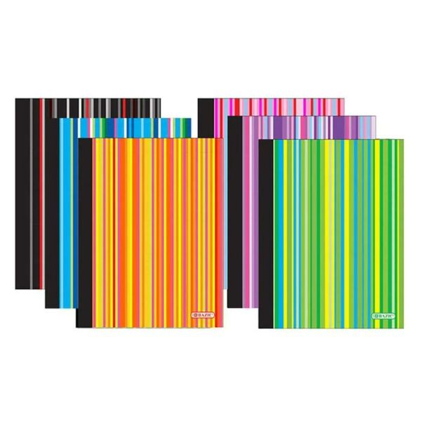 College Ruled 100 Count Stripes Composition Book