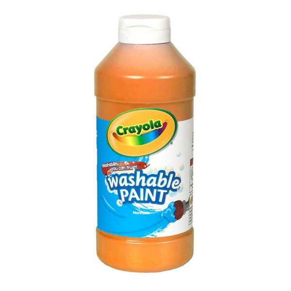 Crayola Washable16oz Orange Paint