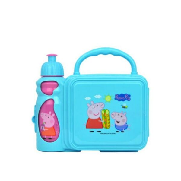 Peppa Pig Combo Lunch Box W Water Bottle