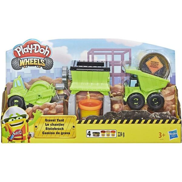 Play-doh  gravel yard