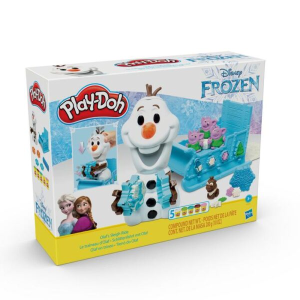 Play-doh olafs sleigh ride