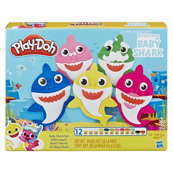 Play-doh baby shark set