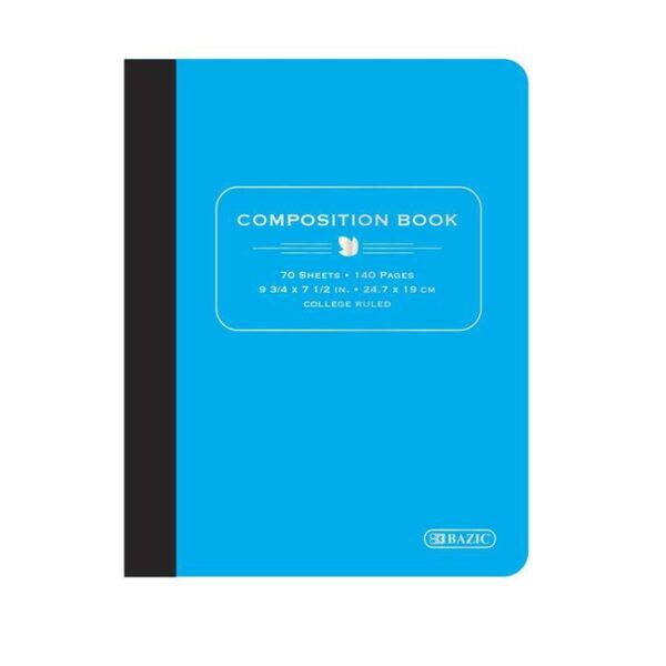 Poly Cover Composition Book 70 Sheets