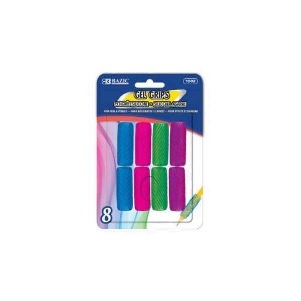 Assorted Color & Shape Gel Pencil With Pen Grip