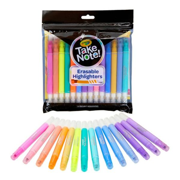 Crayola 14 Count Erasable Highlighter