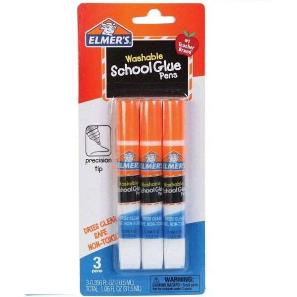 Elmer's School Glue Pens 3 Pieces
