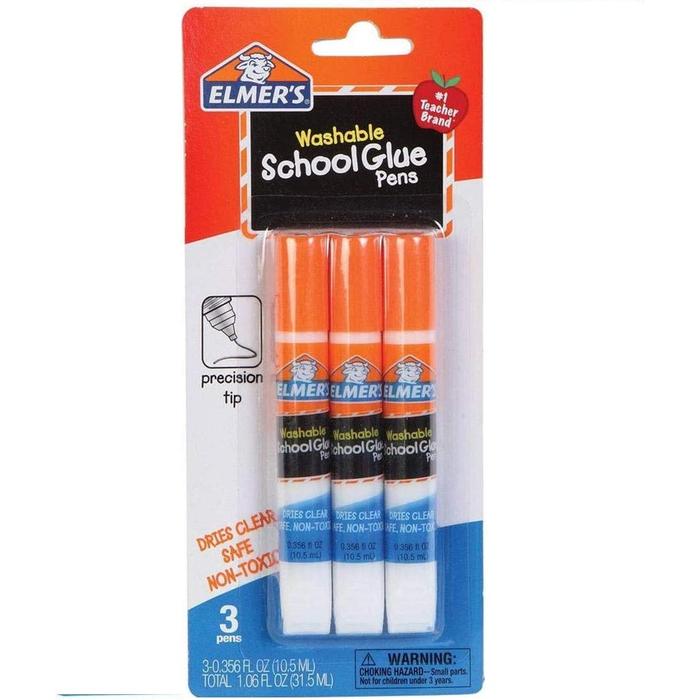 Elmers School Glue, Washable - 3 fl oz