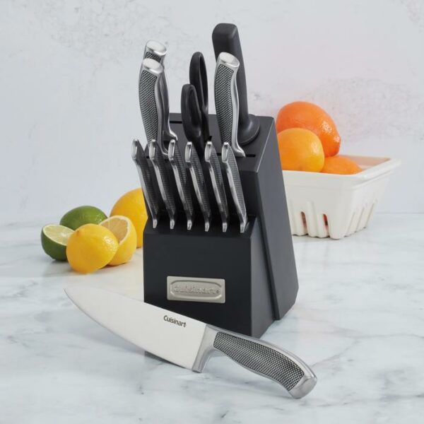 Stainless Steel 13 Pieces Knifes With Base