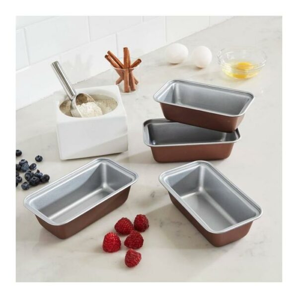 Mini Loaf Pan 4 Pieces Set