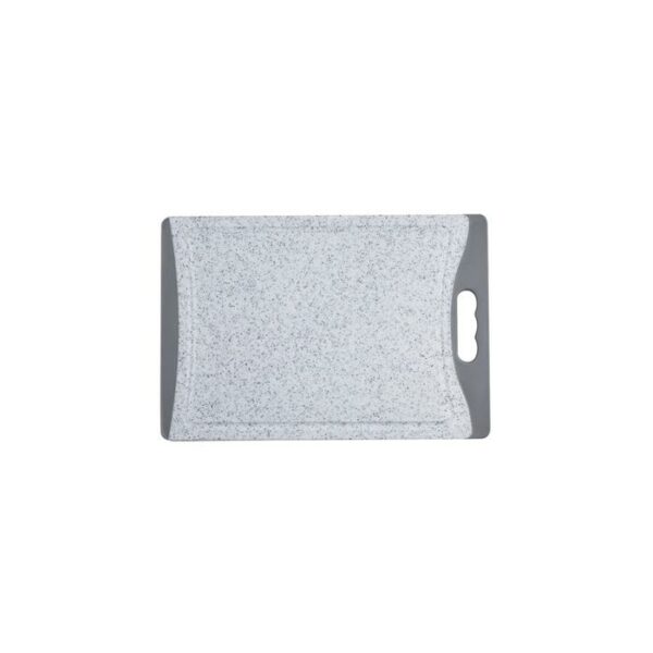 14” Marble Cutting Board With Grey Trim