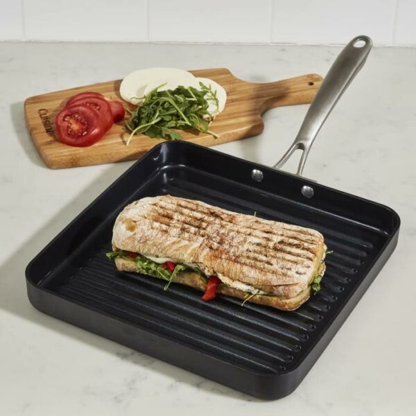 11" Square Grill Pan  Green