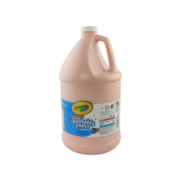 Crayola Washable paint 128Oz Peach