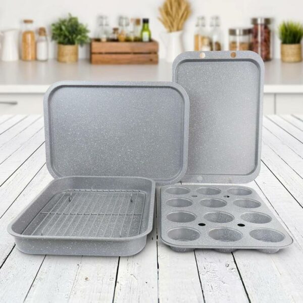 Oster 5 Pieces Non-Stick Roasting & Baking Set