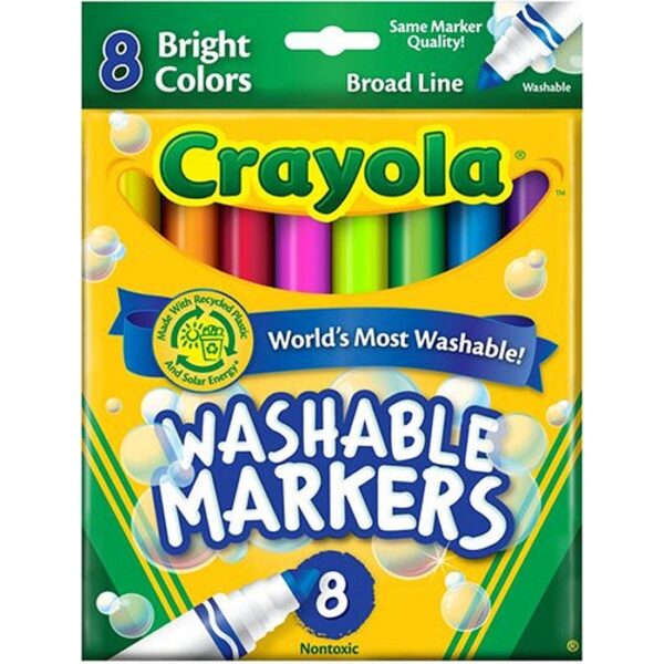 Crayola 8 Count Bright Markers