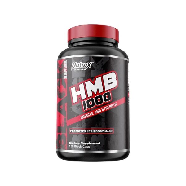 Nutrex HMB 1000 Muscle & Strength 120 Black Caps