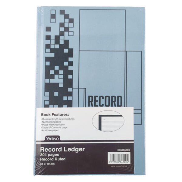 Enlivo Record Ledger 304 Sheets