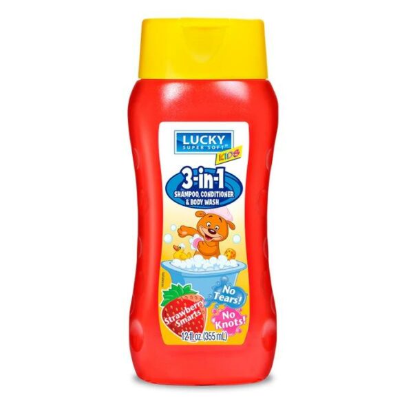 3in1 Lucky Super Soft Kid's Strawberry 12.Oz