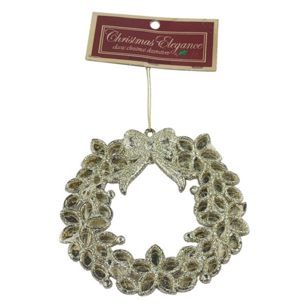 Elegant Wreath W Bow