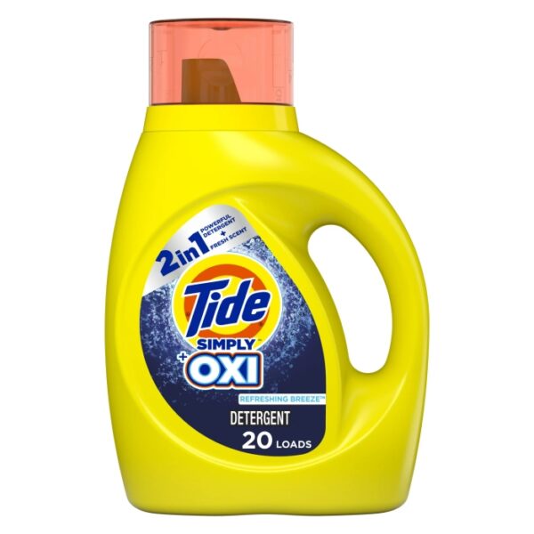 Tide Powerful Detergent Oxi Refreshing 31.Oz