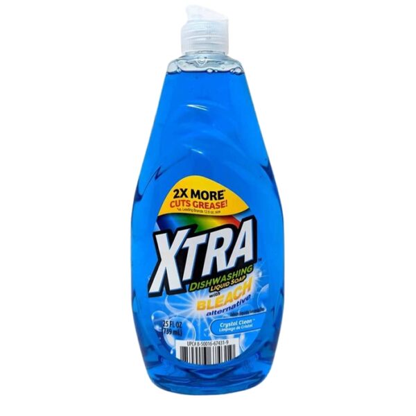 Xtra Dishwashing Liquid Bleach Alternative 25.Oz