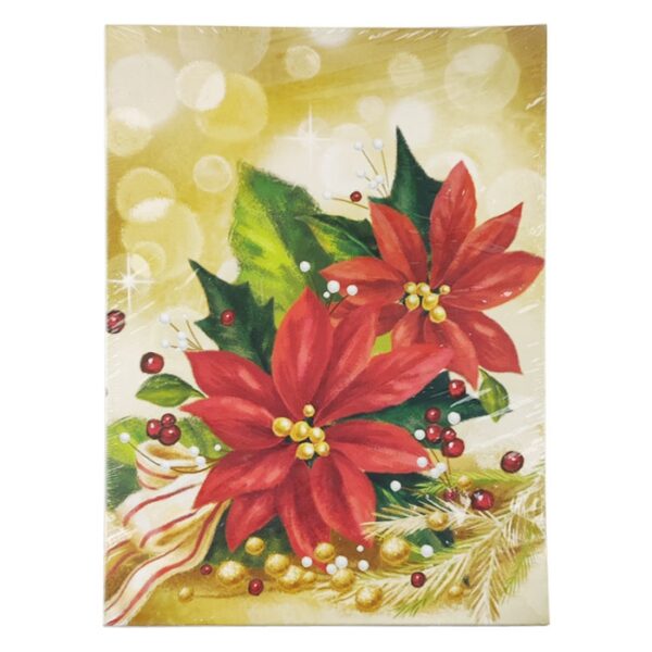 4pk Christmas Printed Gift Box
