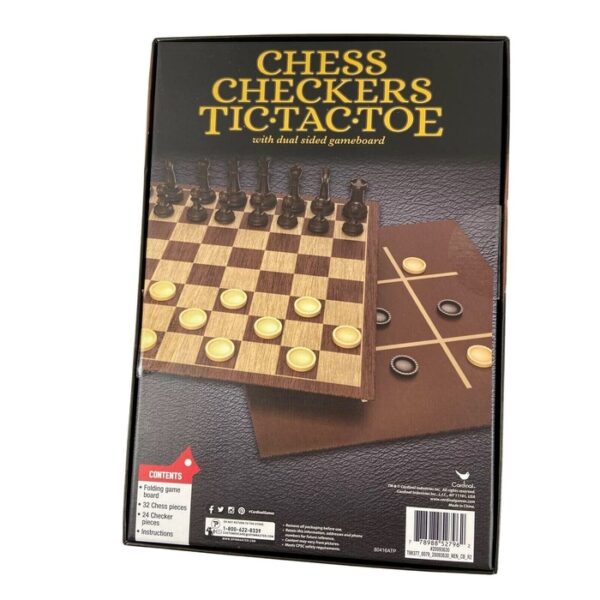 Chess & Chechers & Tic Tac Toe
