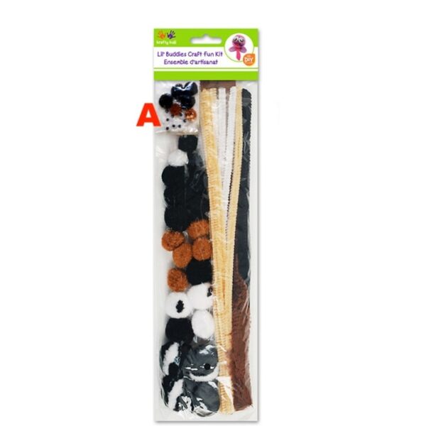Diy Lil' Pets Buddies Chenille Stems Poms Eyes