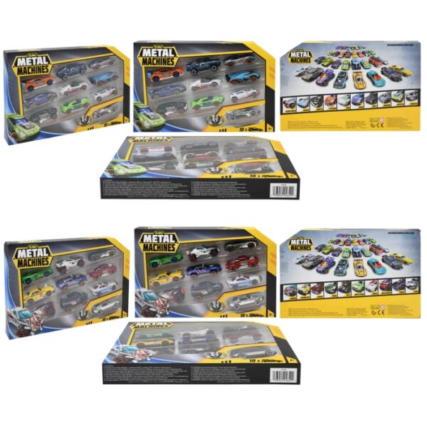 Zuru Metal Machines 10 Pack Multi Car