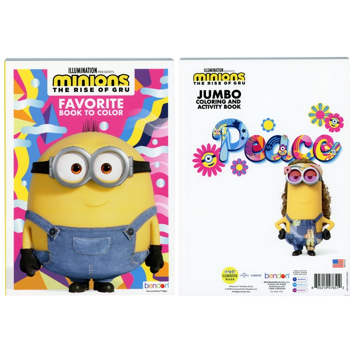 2-Pack Minions The Rise Of Gru Lunchbox And Pop-up Water Bottle