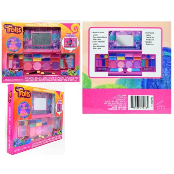 Trolls Large Cosmetic Compact Case